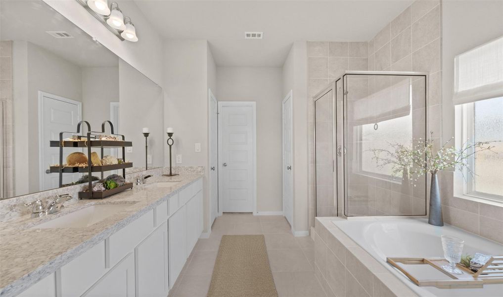 Relaxing owner's bath (*Photo not of actual home and used for illustration purposes only.) Relaxing owner's bath (*Photo not of actual home and used for illustration purposes only.)