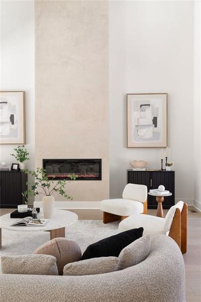 Furnished interior view inside a new home in , Powder Springs (Image 11).