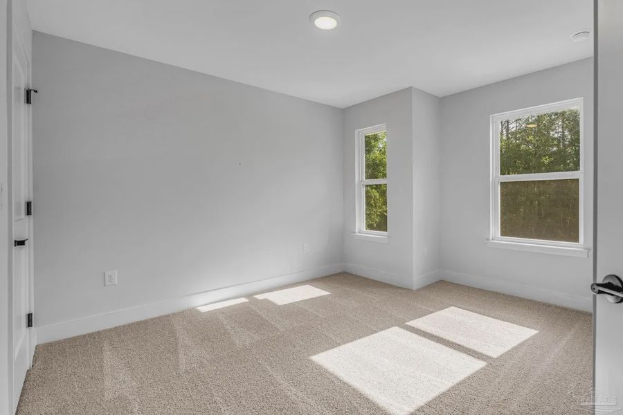 Spacious, unfurnished interior of a new home in Pine Top, Cantonment (Image 17). Spacious, unfurnished interior of a new home in Pine Top, Cantonment (Image 17).