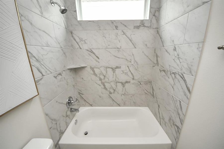 Tub and shower combo