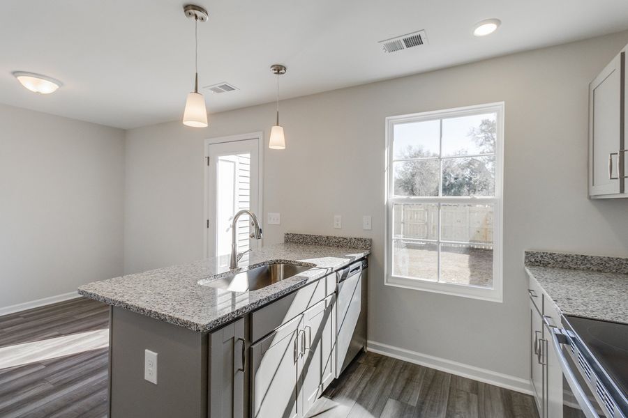 Furnished interior view inside a new home in Astoria, Columbia (Image 10).