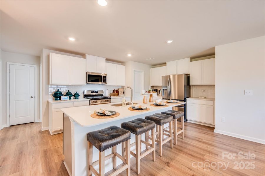 Imagine entertaining in the kitchen