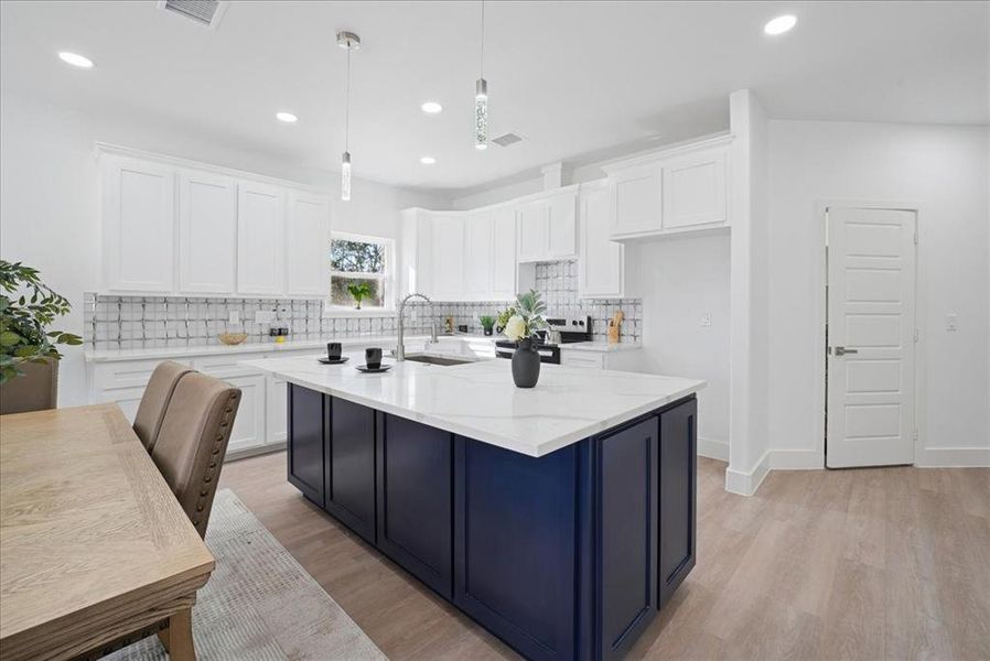 Furnished interior view inside a new home in , Mabank (Image 12).