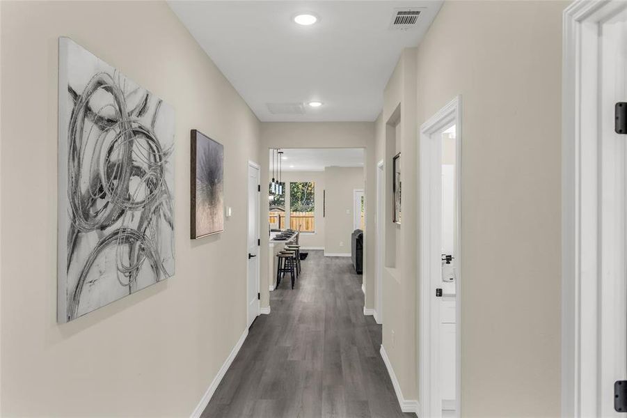 Furnished interior view inside a new home in , Gun Barrel City (Image 28).