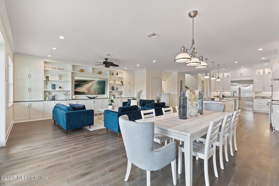 Furnished interior view inside a new home in , Palm Coast (Image 9). Furnished interior view inside a new home in , Palm Coast (Image 9).