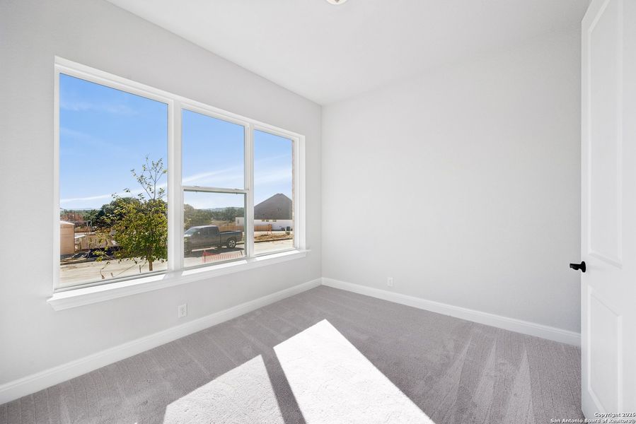 Spacious, unfurnished interior of a new home in Windsong - Legacy Series, Boerne (Image 26).