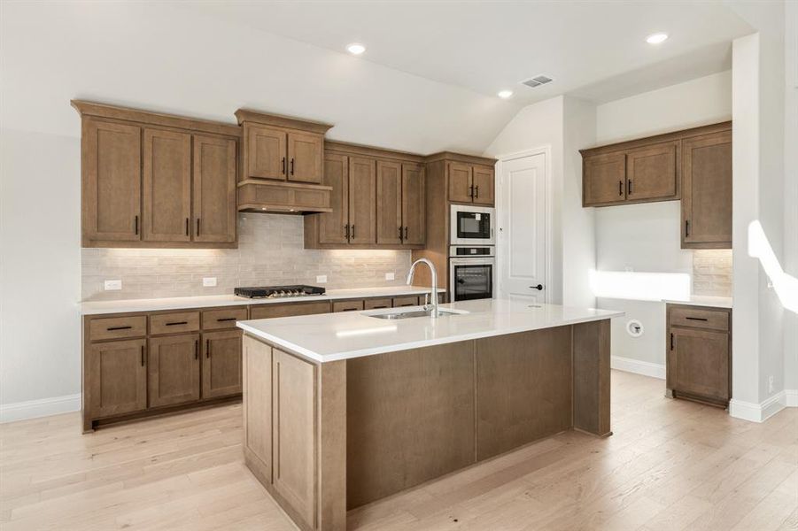 Furnished interior view inside a new home in Timberbrook, Justin (Image 6).