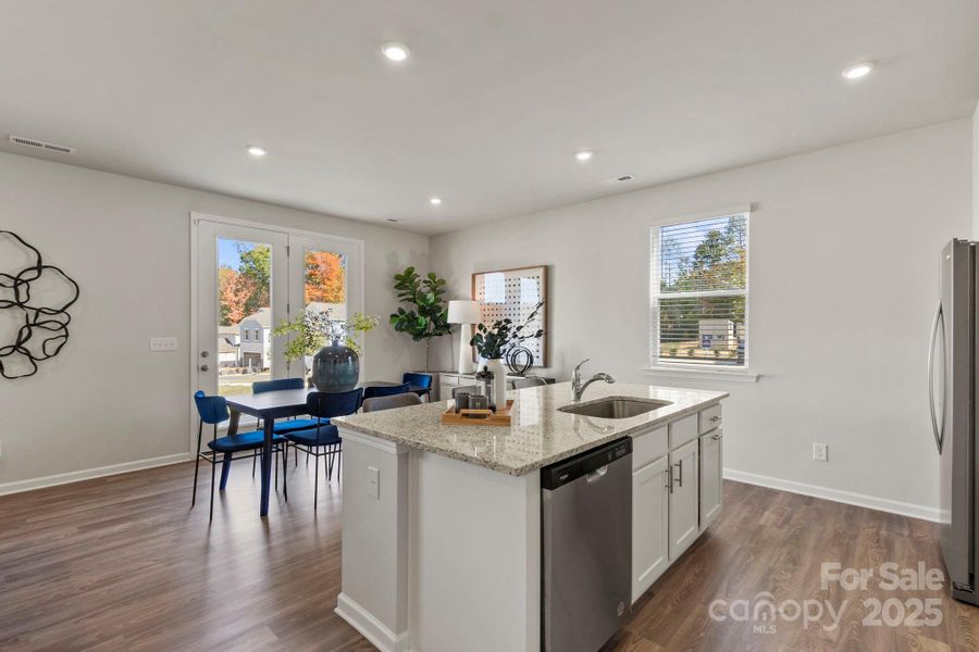 Furnished interior view inside a new home in The Meadows at Asbury Ridge, York (Image 22).