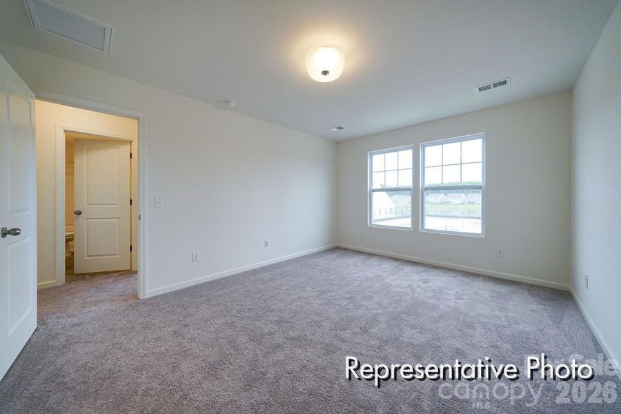 Spacious, unfurnished interior of a new home in Morgan Hills, Albemarle (Image 14).