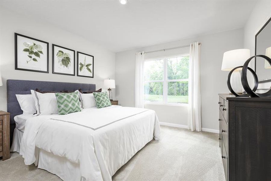 Furnished interior view inside a new home in Shearwater Townhomes, St. Augustine (Image 11).