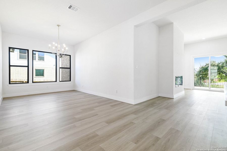 Spacious, unfurnished interior of a new home in Arbors at Fair Oaks, Boerne (Image 24). Spacious, unfurnished interior of a new home in Arbors at Fair Oaks, Boerne (Image 24).
