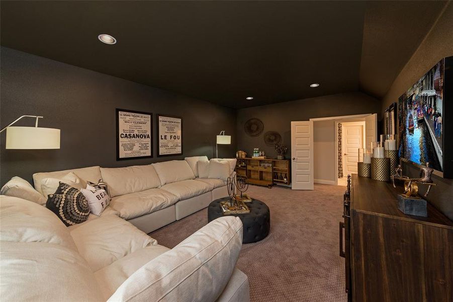 Beazer Homes Brookville Estates Blackburn floorplan. This is not a photo of the actual home, but is a photo of the Blackburn floorplan.