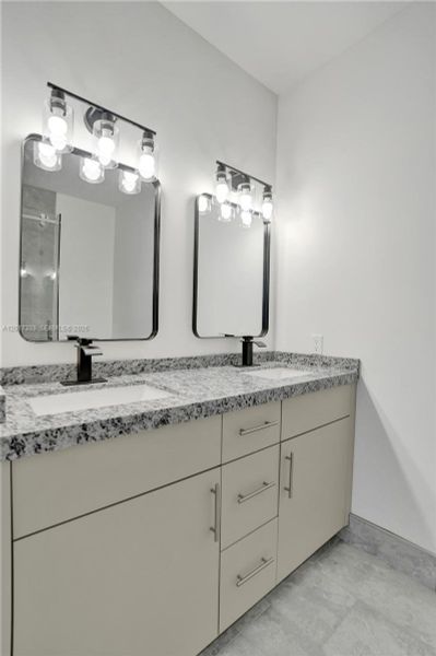 Furnished interior view inside a new home in , Fort Lauderdale (Image 12).