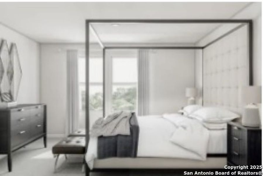 Furnished interior view inside a new home in Las Colinas, Kenedy (Image 5).