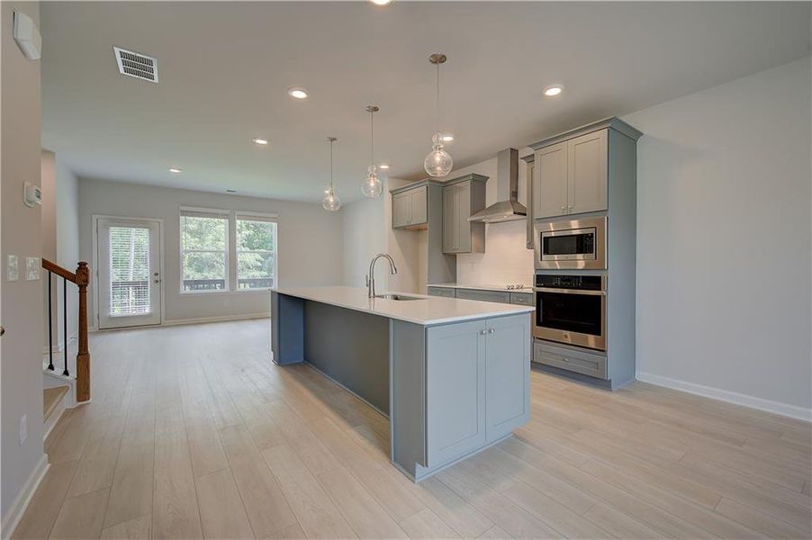 Furnished interior view inside a new home in Daybreak, Newnan (Image 7).
