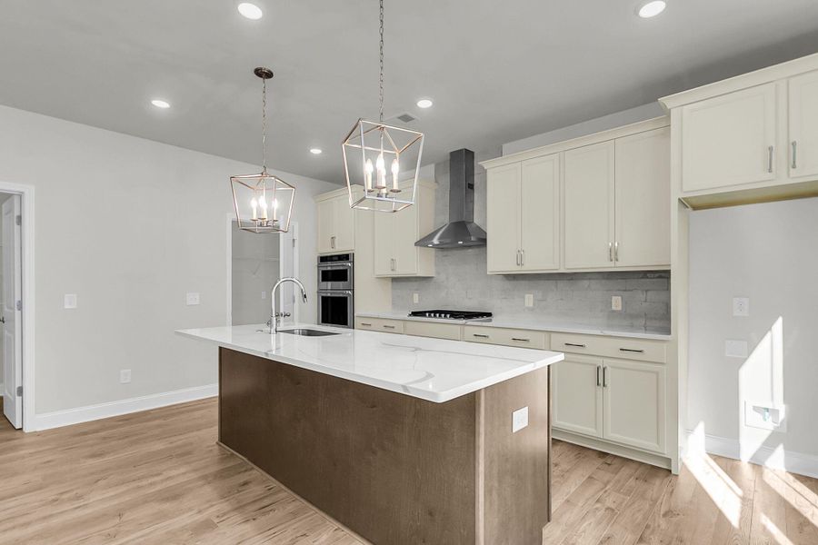 Furnished interior view inside a new home in Sweetgrass Station, Summerville (Image 10).