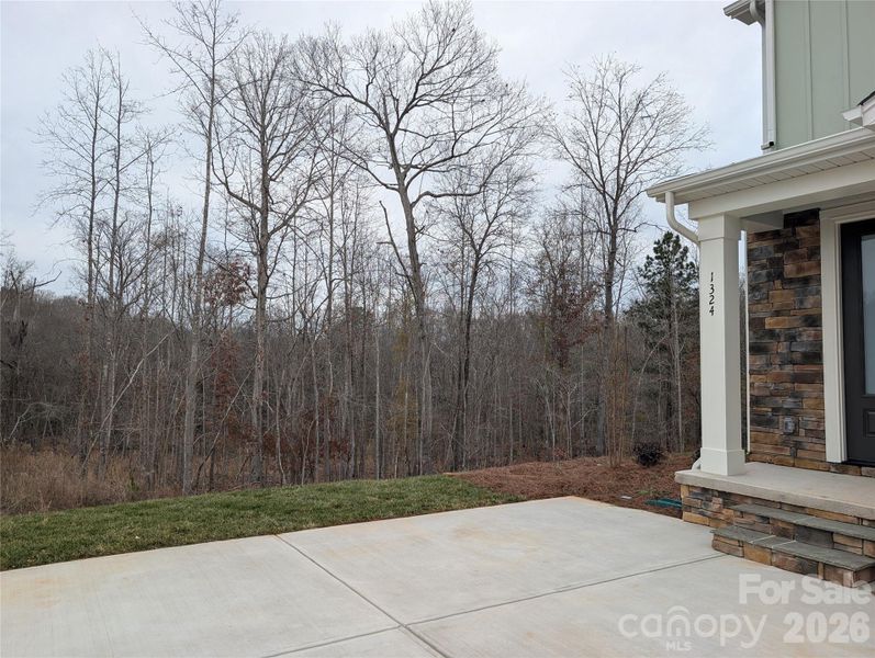 Exterior details and patio area of a home in Stoneridge Hills, Rock Hill (Image 3).