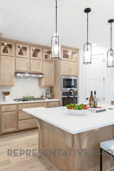 Furnished interior view inside a new home in Santa Rita Ranch: 40-45ft. lots, Liberty Hill (Image 27).