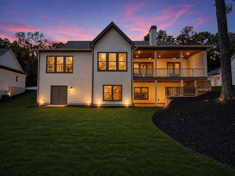 Exterior details and patio area of a home in , Canton (Image 4).
