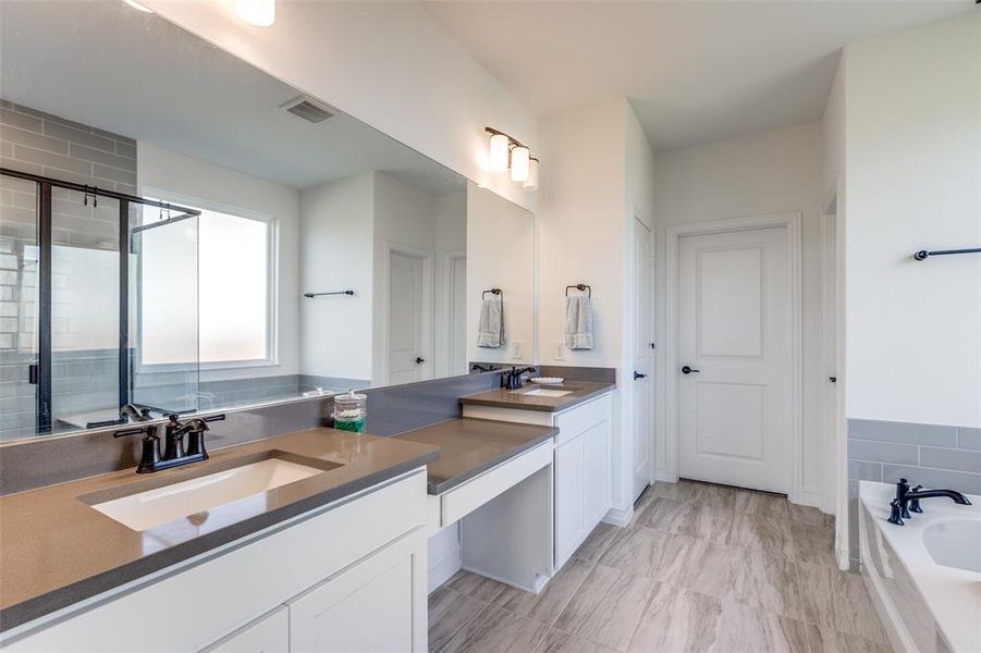 Furnished interior view inside a new home in , McKinney (Image 6).