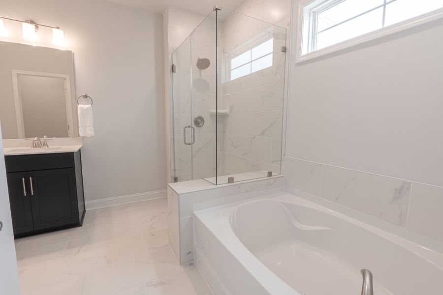 Furnished interior view inside a new home in Park's Edge at Carolina Bay, Charleston (Image 15). Furnished interior view inside a new home in Park's Edge at Carolina Bay, Charleston (Image 15).