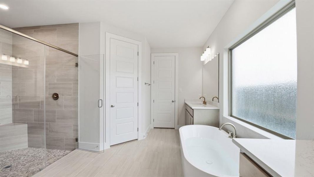 Furnished interior view inside a new home in The Parks at Wilson Creek, Celina (Image 8).