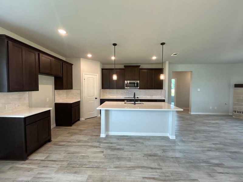 Furnished interior view inside a new home in Terra Escalante, Blue Ridge (Image 6). Furnished interior view inside a new home in Terra Escalante, Blue Ridge (Image 6).