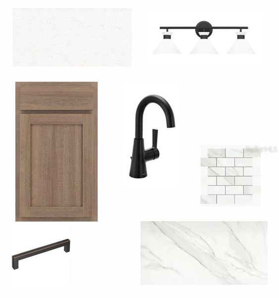 Sample of building materials used in homes in North River Ranch – Garden Series, Parrish (Image 6).