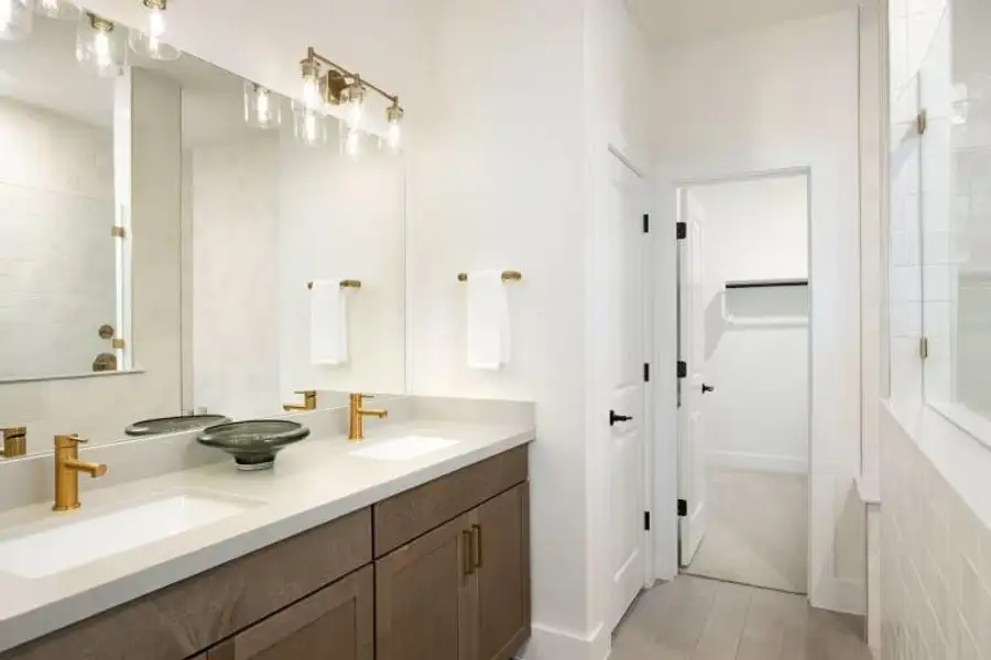 Photo of Pulte model home with same floor plan, not of actual home listed.