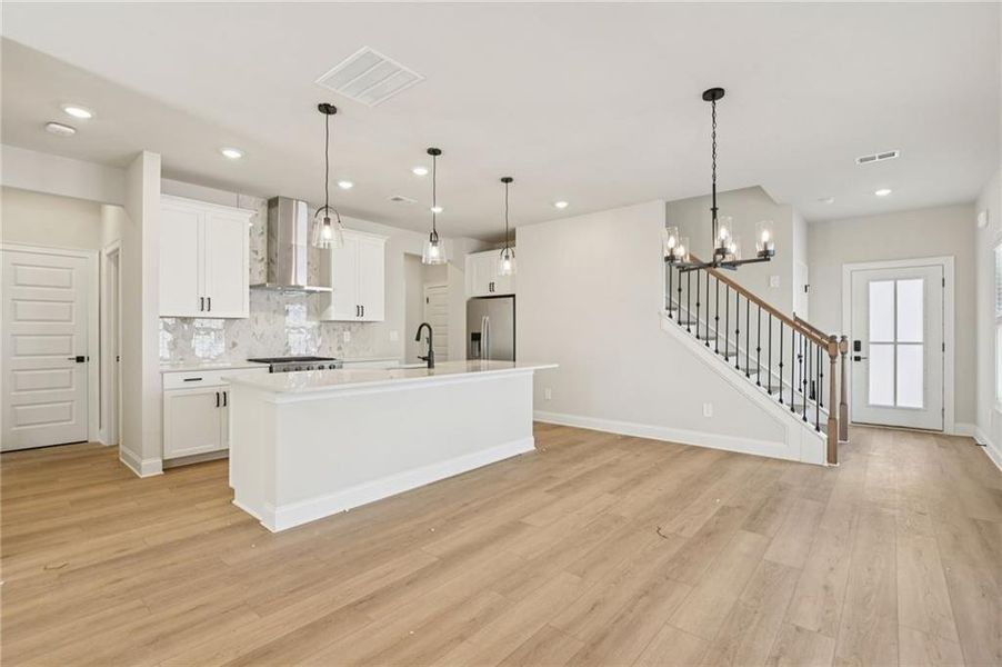Furnished interior view inside a new home in Hemingway - Reserve Series, Cumming (Image 6).