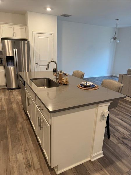 Furnished interior view inside a new home in , Duluth (Image 24). Furnished interior view inside a new home in , Duluth (Image 24).