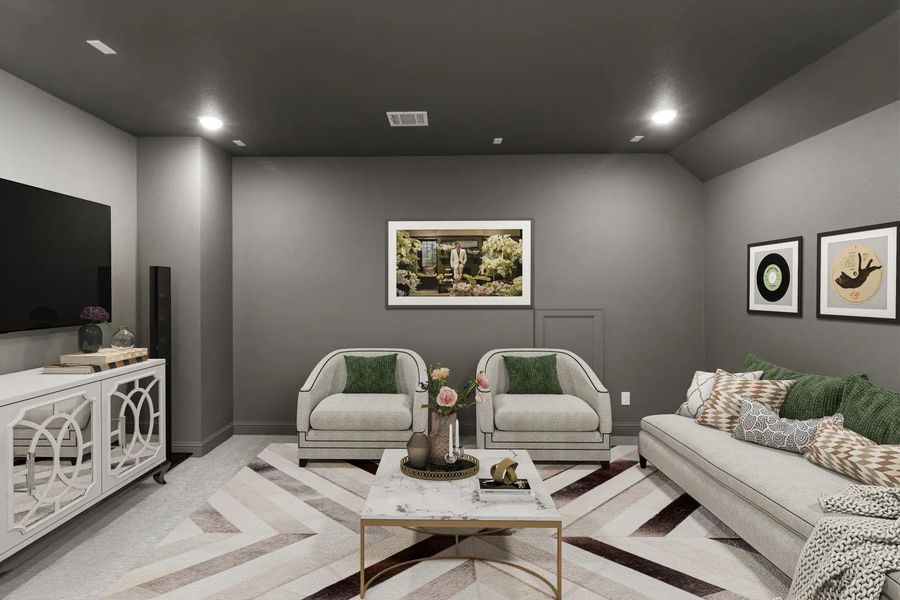 Whitney B media room