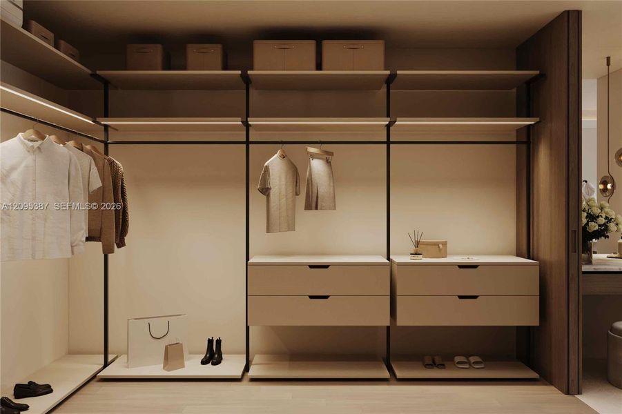 Furnished interior view inside a new home in , Fort Lauderdale (Image 7).