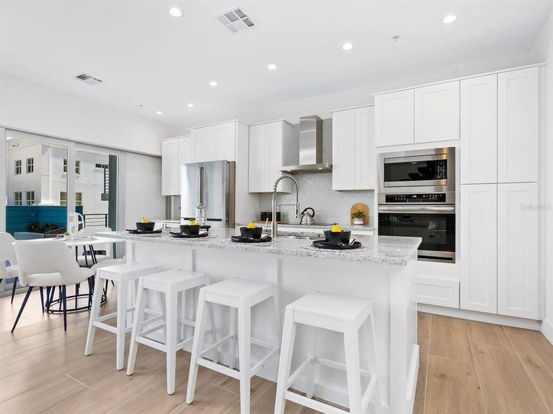 Furnished interior view inside a new home in , Sarasota (Image 42).