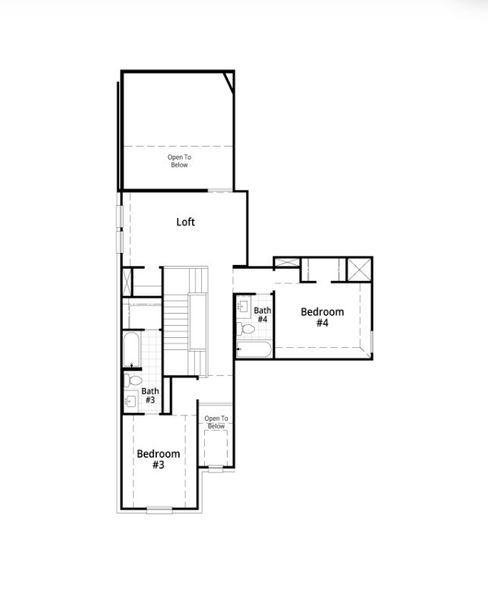 2D floor plan layout for the Griffith by Highland Homes in Meraki: 45ft. lots, Forney, TX (Image 17). 2D floor plan layout for the Griffith by Highland Homes in Meraki: 45ft. lots, Forney, TX (Image 17).