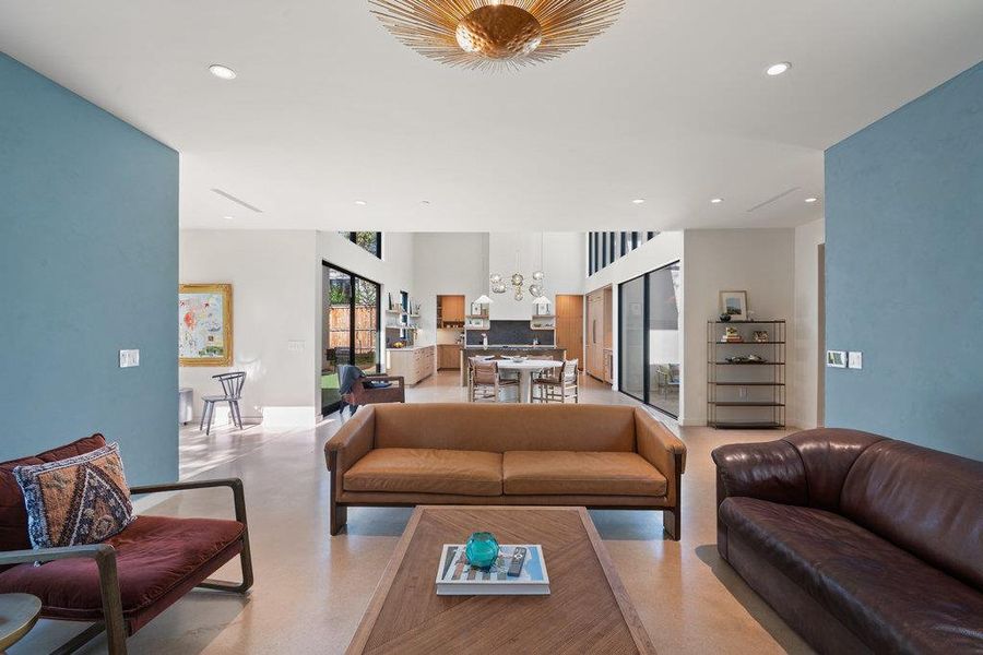 Furnished interior view inside a new home in , Austin (Image 9). Furnished interior view inside a new home in , Austin (Image 9).