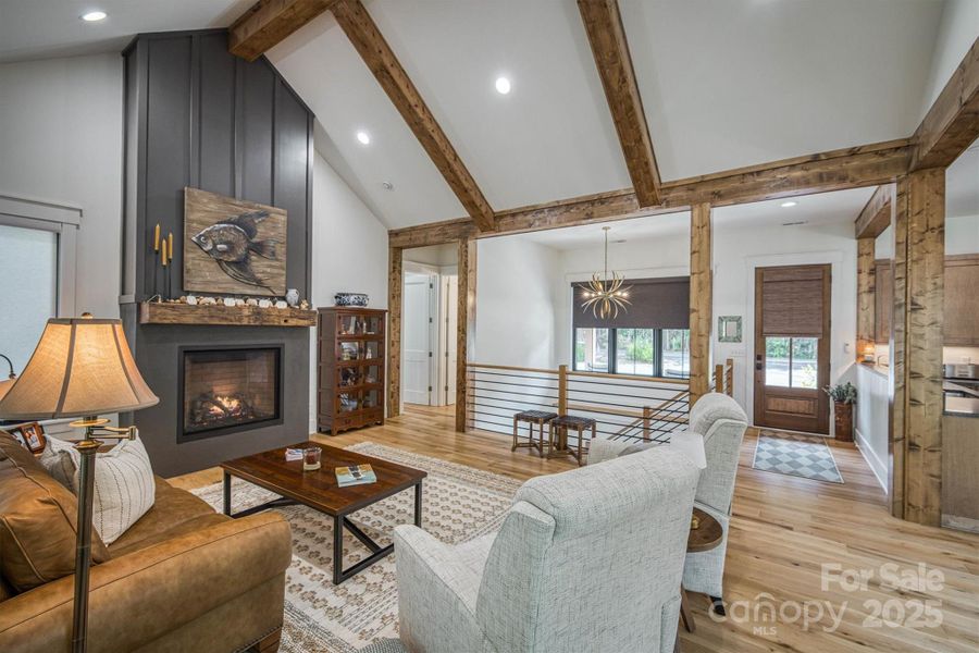 Furnished interior view inside a new home in , Morganton (Image 9).