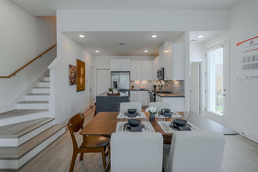Furnished interior view inside a new home in Paul Quinn Court, Houston (Image 15).