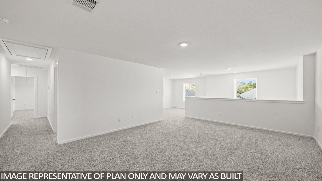 Spacious, unfurnished interior of a new home in Mill Creek, Magnolia (Image 5).