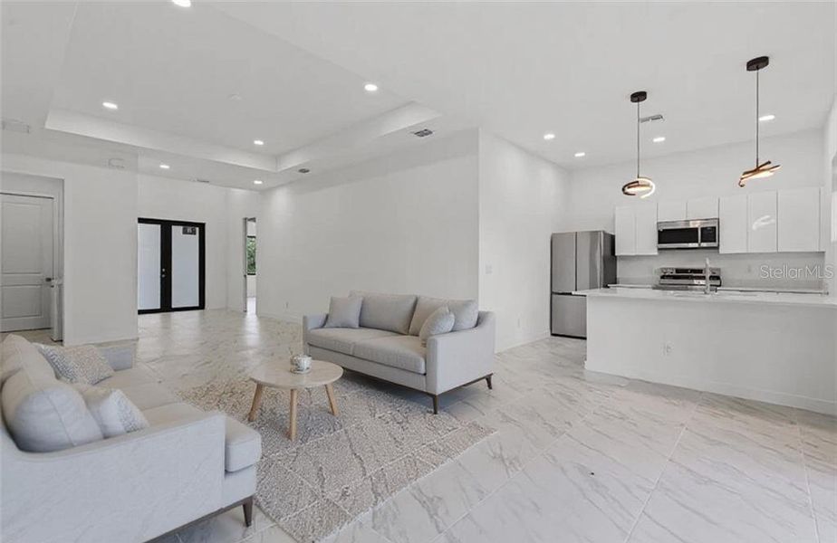 Furnished interior view inside a new home in , Lehigh Acres (Image 9).