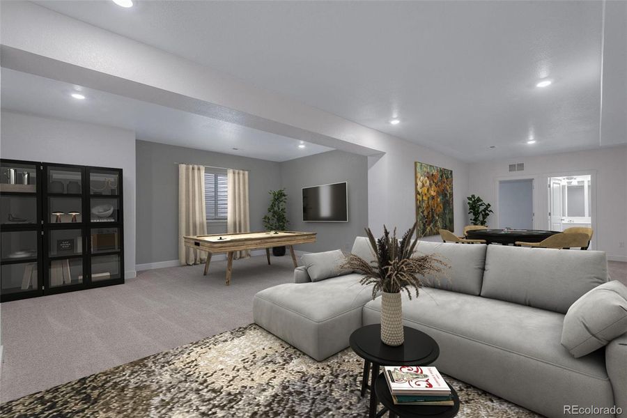 Furnished interior view inside a new home in Vantage, Berthoud (Image 5). Furnished interior view inside a new home in Vantage, Berthoud (Image 5).