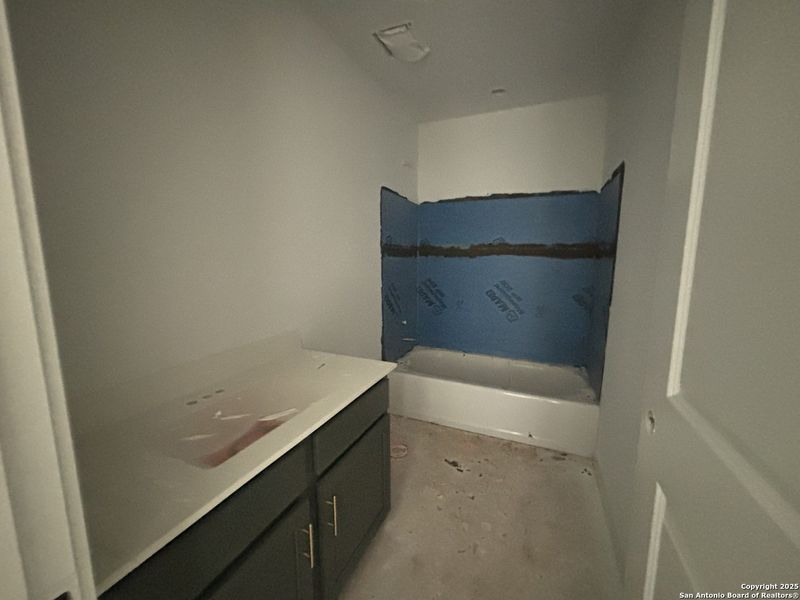 In-progress construction of a new home in , Schertz, TX (Image 24).