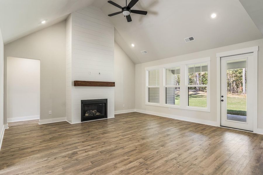 Spacious, unfurnished interior of a new home in Charleston County Homes, Awendaw (Image 9). Spacious, unfurnished interior of a new home in Charleston County Homes, Awendaw (Image 9).