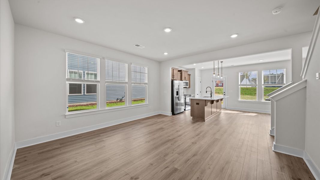 Furnished interior view inside a new home in Tyger Ridge, Moore (Image 5).