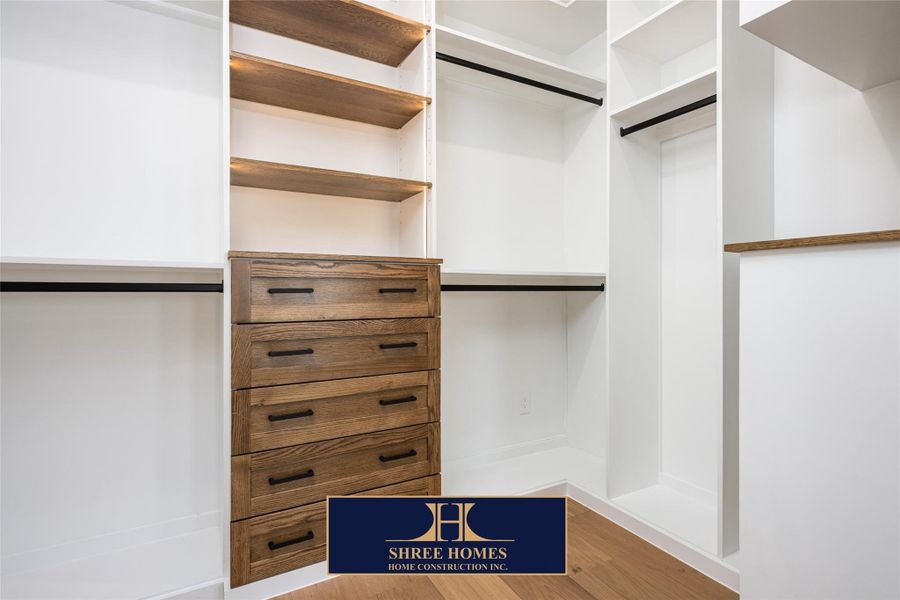 Furnished interior view inside a new home in , Stafford (Image 8).