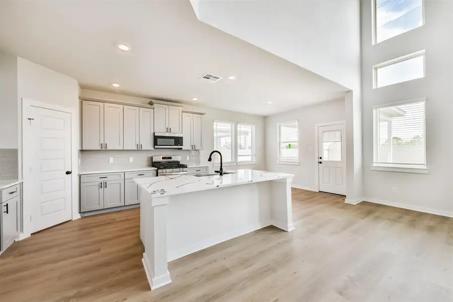 Furnished interior view inside a new home in , Manvel (Image 11). Furnished interior view inside a new home in , Manvel (Image 11).