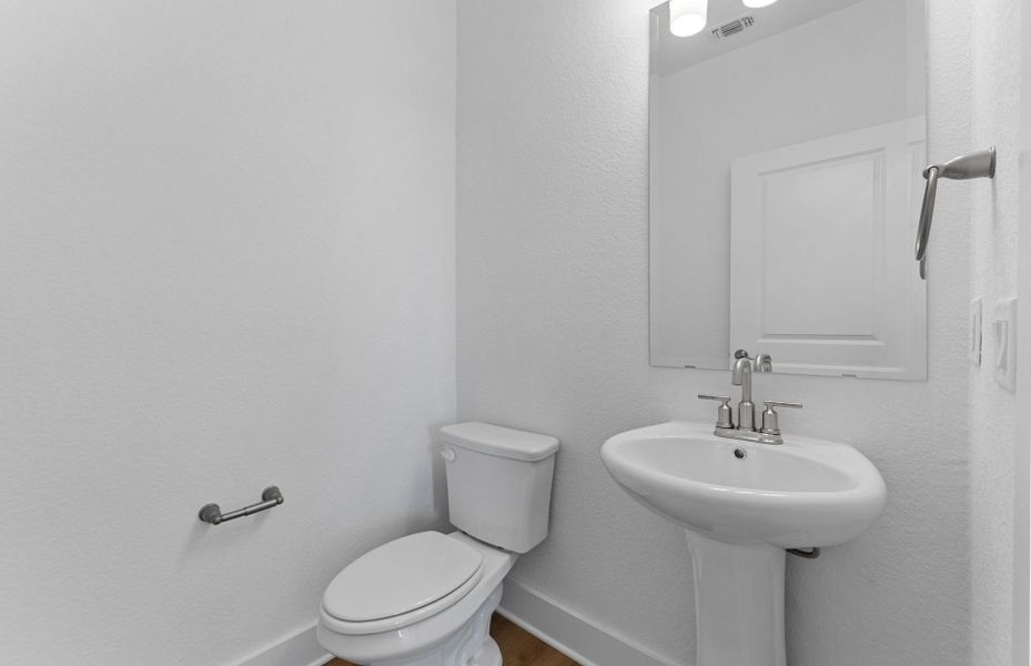 Furnished interior view inside a new home in Northpoint at Old Settlers, Round Rock (Image 9).