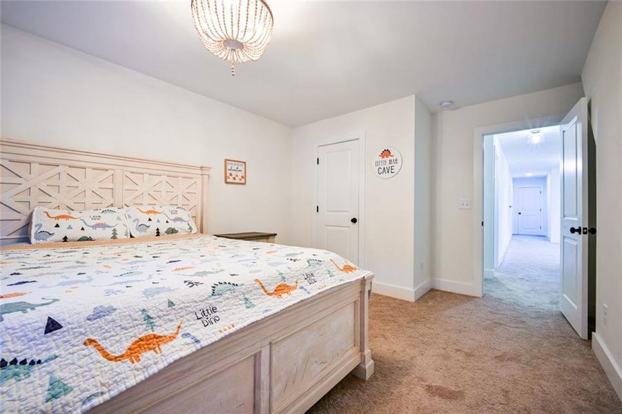 Furnished interior view inside a new home in , Monticello (Image 49).