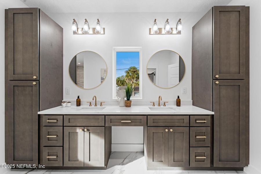 Furnished interior view inside a new home in , Jacksonville Beach (Image 48). Furnished interior view inside a new home in , Jacksonville Beach (Image 48).