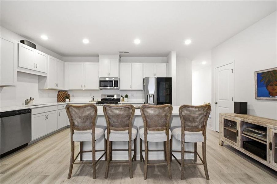 Furnished interior view inside a new home in , Sugar Hill (Image 15).